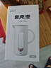 UKA玻璃水壺涼水壺冷水壺耐高溫大容量家用泡茶壺開水壺 白色 曬單實(shí)拍圖