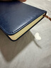 法拉蒙 a6皮質(zhì)筆記小本子側邊筆插位商務(wù)會(huì )議日記事本便攜隨身好物可定制logo 藍色【搭扣款】 曬單實(shí)拍圖