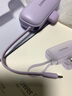 品勝（PISEN）【3C認證/可上飛機】膠囊充電寶自帶線(xiàn)快充超薄迷你插頭便攜小巧口袋大容量支架移動(dòng)電源適用蘋(píng)果 【Lighting尾插|帶C線(xiàn)支架】紫 曬單實(shí)拍圖