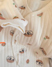 婧麒（JOYNCLEON）新生兒嬰兒衣服夾棉春秋滿月純棉初生寶寶秋裝連體衣早秋a類秋季 小熊貓 52cm 曬單實拍圖