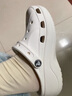 CORCS CROCS洞洞鞋男士女士2025新款夏季情侶戶(hù)外沙灘鞋男女涼拖鞋 白色 38 =M7W9 曬單實(shí)拍圖