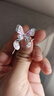 XUPING旭平首飾時(shí)尚甜美小清新開(kāi)口蝴蝶戒指 蝴蝶開(kāi)口#7 曬單實(shí)拍圖