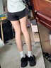 骉祥絲襪女薄款防勾絲夏季菠蘿襪肉色美膚襪光腿神器不掉檔連褲襪e 性感黑*2 均碼 曬單實(shí)拍圖