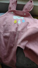 迪士尼嬰幼兒男女寶寶薄款背帶褲棉春秋季款戶外穿褲子兒童開(kāi)襠長(zhǎng)褲子 粉色云朵 開(kāi)襠褲 90碼 建議21-24斤 曬單實(shí)拍圖