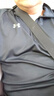 安德瑪（Under Armour）半拉鏈長袖男裝25春季新款運(yùn)動服健身訓(xùn)練服黑色跑步t恤男1375435 黑色長袖 2XL 曬單實(shí)拍圖