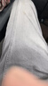 皮爾卡丹春秋季漸變色牛仔褲男士潮牌九分2025新款拼接哈倫束腳休閑長(cháng)褲子 旗艦官方-B5603灰色-國際品牌 XL 【130-140斤】-國際品牌 曬單實(shí)拍圖