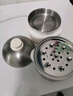 小熊（Bear）蒸蛋器 煮蛋器 定時(shí) 自動(dòng)斷電 小型不銹鋼多功能 雙層蒸煮雞蛋早餐神器 雙層 304不銹鋼 ZDQ-Y14F3 曬單實(shí)拍圖