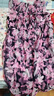 PORTS寶姿女裝春夏新品時尚碎花圓領短袖連衣裙LM8D240MPP109 丈青印花 M (6) 曬單實拍圖