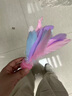 oeny比賽專用毽球毽子小學生幼兒園踢毽子雞毛腱踺鍵子耐踢的羽毛 馬卡龍拼色雞毛毽[1只裝]柔軟 曬單實拍圖