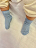 兔兔大文嬰兒地板襪夏季薄款0-1歲新生兒童室內3男女寶寶夏天網(wǎng)眼襪子 米奇混色4雙裝 0-1歲 建議腳長(cháng)8-11cm 曬單實(shí)拍圖