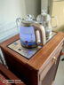開(kāi)品 全智能底部全自動(dòng)上水續水電熱茶爐燒水壺 辦公家用保溫泡茶煮茶煮水 嵌入茶幾茶臺一體玻璃煮茶 1L 金色尺寸20X37CM 三壺款式 桶水款 曬單實(shí)拍圖