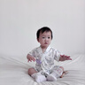 今初（JINCHU）嬰兒衣服連體衣夏季薄款純棉a類(lèi)長(cháng)袖空調服男女寶寶睡衣夏天 夢(mèng)幻天鵝/短袖 竹纖維5A抑菌 66cm 建議3-6個(gè)月 曬單實(shí)拍圖