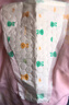 媽媽果（org.mama）嬰兒t型尿片三角巾一次性新生兒尿布尿戒子隔尿墊巾防水透氣夏季 M碼 40片裝 （適用4-7.5kg） 曬單實拍圖