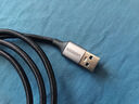 綠聯(lián)（UGREEN）USB3.0/2.0延長線公對母數(shù)據(jù)連接線電視電腦主機延長硬盤U盤鼠標鍵盤打印機擴展線充電加長轉(zhuǎn)接線 USB3.0 高速傳輸【鋁殼編制】經(jīng)久耐用 1米 曬單實拍圖