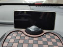 摩杰樂(lè )車(chē)載防滑墊中控臺手機支架多功能耐高溫置物墊車(chē)內儀表臺裝飾用品 多功能防滑墊【B-11】黑灰格紋 曬單實(shí)拍圖