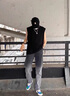WASSUP HERMU官方背心男女夏季肌肉訓(xùn)練健身運(yùn)動(dòng)籃球?qū)W生簡(jiǎn)約無(wú)袖重磅純色t恤 白色 XL（推薦140-160斤） 曬單實(shí)拍圖