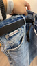 Calvin KleinJeans【復刻90系列】25春秋男士美式復古ck直筒牛仔褲4RB700G RJJ-牛仔淺藍 30 曬單實(shí)拍圖