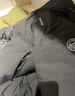 波司登（BOSIDENG）【反季】羽絨服國標90絨男女情侶冬季短款潮流涂鴉連帽外套 【店長推薦】黑色8056 4XL 190/108A 曬單實拍圖