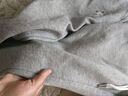 真維斯休閑褲女直筒寬松高腰顯瘦束腳夏季休閑百搭秋季運動(dòng)衛褲麻灰M 曬單實(shí)拍圖