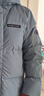 卡爾美（KELME）運動(dòng)羽絨服男女長(cháng)款加厚保暖防寒連帽鴨絨外套冬 淺藍【女款】 3XL 曬單實(shí)拍圖