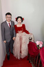 映雯大碼敬酒服新娘2024新款長袖法式訂婚結(jié)婚宴會(huì)長款氣質(zhì)春夏禮服女 酒紅色長款長袖 M 曬單實(shí)拍圖