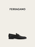 菲拉格慕（Ferragamo）男士黑色便士樂福鞋 0762636_3E _ 75/41.5 禮物送男友 曬單實拍圖