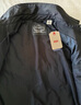 Levi's李維斯情侶同款字母印花翻領(lǐng)寬松美式復(fù)古時尚夾棉外套七夕禮遇 黑色 L 曬單實拍圖