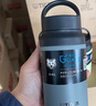 虎牌（TIGER）日本進(jìn)口tiger虎牌戶(hù)外運動(dòng)保溫杯便攜提手大容量男女保冷水杯mcz 深灰色400ml 曬單實(shí)拍圖