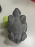 青石龍龜擺件八卦龍頭龜石雕工藝品烏龜神獸赑屃霸下石頭龍龜 長(zhǎng)*寬7厘米*高8厘米一只【 12cm 曬單實(shí)拍圖