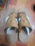 啄木鳥(niǎo)【真皮】夏季舒適透氣涼鞋男士外穿防水人字拖休閑軟底沙灘鞋 (卡其8567) 41 曬單實(shí)拍圖