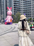 Siggi漁夫帽女夏季簡(jiǎn)約優(yōu)雅百搭水桶盆帽全棉透氣折疊遮陽(yáng)防曬帽子 曬單實(shí)拍圖