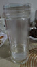 諾亞 【官方旗艦免費刻字】口杯 雙層玻璃杯高檔商務(wù)水杯辦公家用泡茶杯防燙防爆保溫玻璃茶杯 1#450ML【竹子】 曬單實拍圖