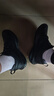 斯凱奇（Skechers）男士運動(dòng)健步鞋時(shí)尚軟底足弓支撐運動(dòng)鞋舒適科技系帶紳士商務(wù)皮鞋 BLK黑色 41 曬單實(shí)拍圖