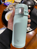 象?。╖O JIRUSHI）保溫保冷杯不銹鋼真空戶外防漏車載水杯SM-SF36淺藍(lán)360ml七夕送禮 曬單實(shí)拍圖