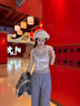 莫代爾交叉蕾絲性感V領(lǐng)吊帶保暖背心女免穿文胸固定杯保暖馬甲美背內(nèi)搭 藕粉 L :90-115斤 曬單實拍圖