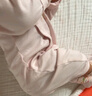 全棉時(shí)代雙面柔感純棉嬰兒連體衣服新生兒男女寶寶秋冬裝 /2件裝 秋瓷粉+雀舞花園 59cm （1-3月 52-59cm） 曬單實(shí)拍圖