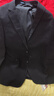 SHANSHAN杉杉西服男春秋純色兩?？劭拱櫬殬I(yè)正裝西裝男士商務(wù)簡(jiǎn)約休閑外套 曬單實(shí)拍圖