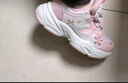 迪士尼女童跑步鞋春秋旋紐扣甜美可愛公主休閑運動鞋DST1139粉色29碼 曬單實拍圖