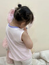 巴拉巴拉寶寶背心打底夏季無(wú)袖短袖純棉男女童家居服小童兒童內衣 粉紅60053 120 曬單實(shí)拍圖