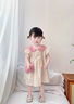 班喜迪女童連衣裙夏裝2025新款洋氣兒童公主裙小童背心裙夏季女寶寶裙子 粉色 100 曬單實(shí)拍圖