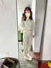 斯凱奇（Skechers）女鞋夏季厚底增高板鞋帆布鞋舒適輕便防滑休閑鞋低幫鞋114664 曬單實(shí)拍圖