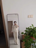 DGOV撞色時尚運動套裝女秋季2025新款跑步寬松韓版學生衛(wèi)衣休閑兩件套 杏色【棉質兩件套】（zt） L 【建議101-115斤】 曬單實拍圖