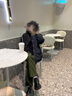 花田衣畝羽絨服女輕薄開春2025新款爆款無領(lǐng)高端時尚洋氣薄款超好看外套 黑色 圓領(lǐng)90%鴨絨 M 推薦體重（80-110斤） 曬單實拍圖