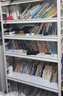 安爾雅鋼制書架置物架落地多層簡易書柜展示架儲物收納架 6層100cm 曬單實拍圖