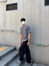 蔚翔褲子男夏季薄款寬松直筒冰絲速干休閑褲涼感透氣男士運(yùn)動(dòng)闊腿長褲 (兩件裝)黑色+深灰色 XL (建議體重130-140斤) 曬單實(shí)拍圖