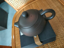 全手工建水紫陶茶壺刀紋紋德鐘壺中式泡茶壺復(fù)古紫陶泡茶專(zhuān)用茶具 紫陶刀紋德鐘壺 210ml 101mL(含)-200mL(含) 曬單實(shí)拍圖