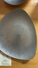 onlycook 輕奢復古304不銹鋼盤(pán)子家用水果盤(pán)餐具餐盤(pán)戶(hù)外圓盤(pán)美式工業(yè)淺盤(pán) 三角餐盤(pán)/單個(gè) 曬單實(shí)拍圖