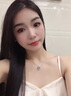 HR赫蓮娜海洋之心項鏈女款藍寶石女生2025新款情人節七夕禮物送女友 海洋之心項鏈-足銀+深邃藍寶石 曬單實(shí)拍圖