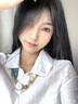 Charm Kendo珍珠磁吸扣絲巾女2025新款夏領(lǐng)巾圍巾生日禮物送女友媽媽 藍(lán)色若葉送老婆女朋友高級(jí)感實(shí)用 曬單實(shí)拍圖