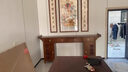 良木福祿壽三星高照圖中堂掛畫(huà)農村客廳大堂裝飾畫(huà)老家自建房對聯(lián)壁畫(huà) B-福祿壽 三聯(lián)畫(huà)40*80cm+2個(gè)20*80cm 典雅紅褐實(shí)木框 曬單實(shí)拍圖